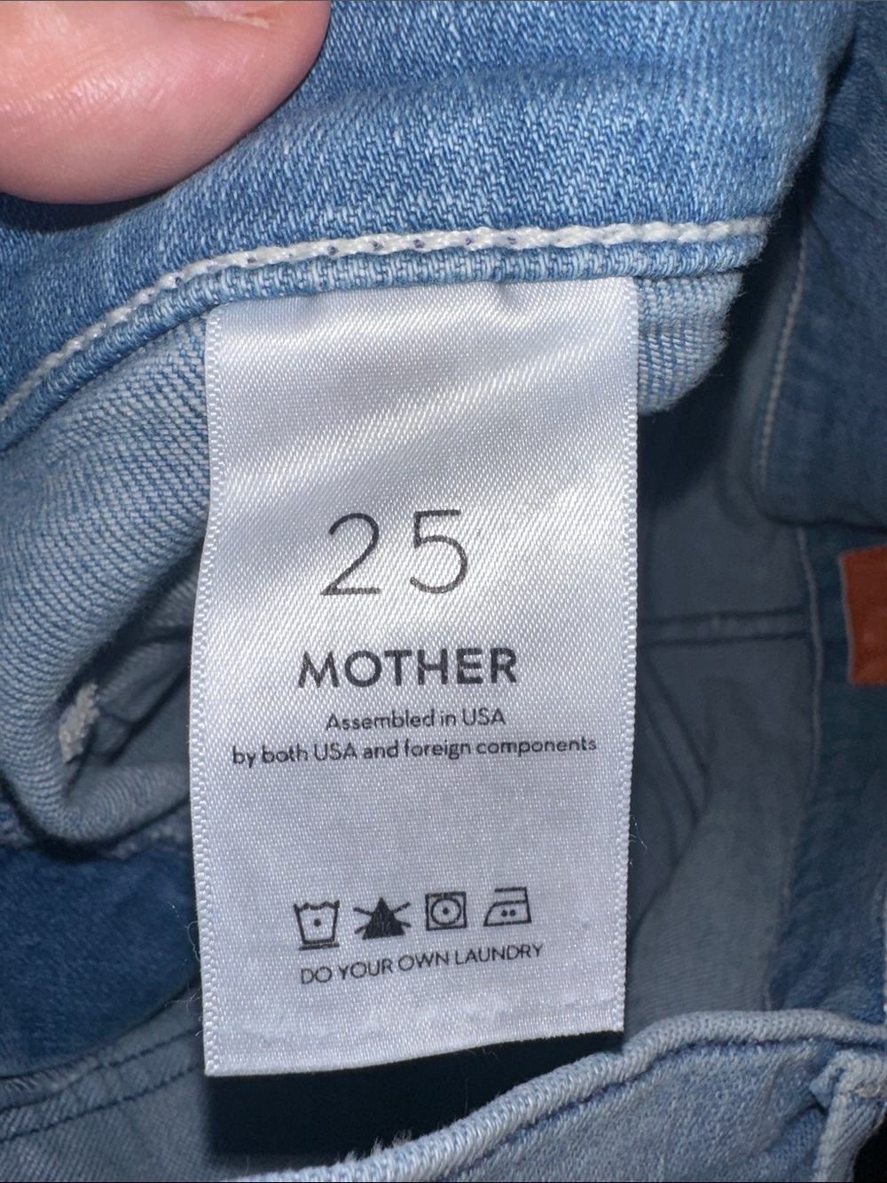 Mother Denim for Anthropologie The Patchie short in the Poppy Fields wash 25 NWT - Picture 8 of 10